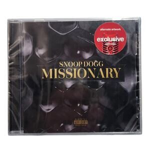 Snoop Dogg Missionary Alternative Artwork Cover CD Target Exclusive Brand New